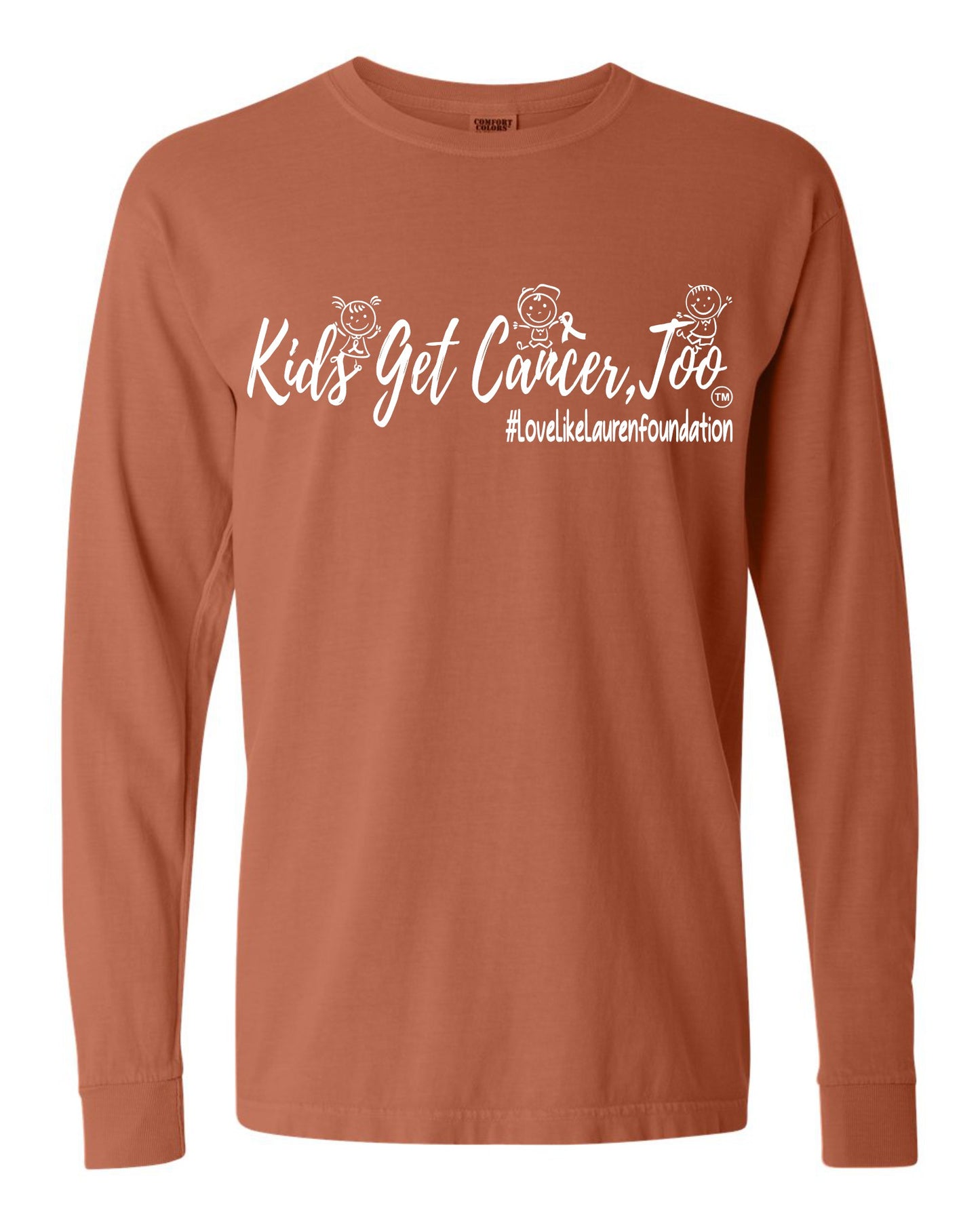 Love Like Lauren Comfort Colors Long Sleeve T-shirt