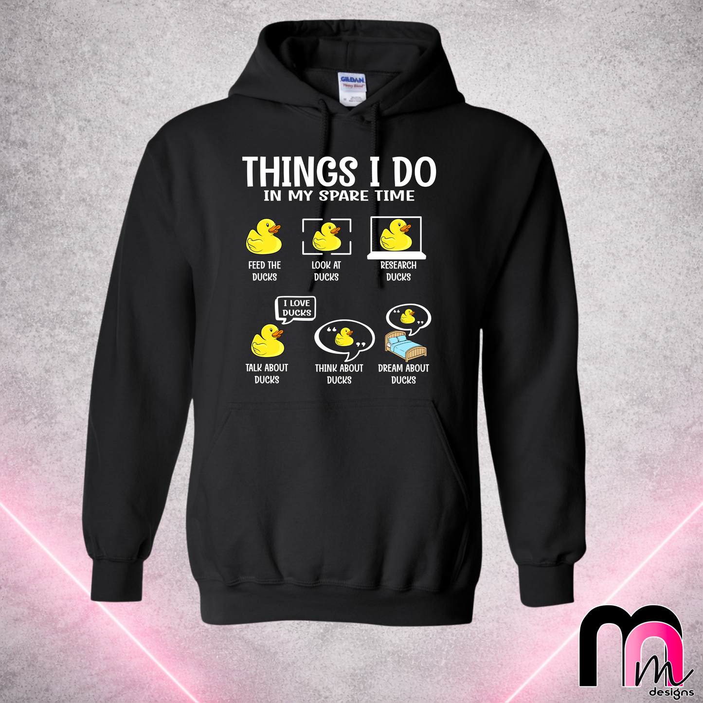 Things I do - Duck Version - DTF Print