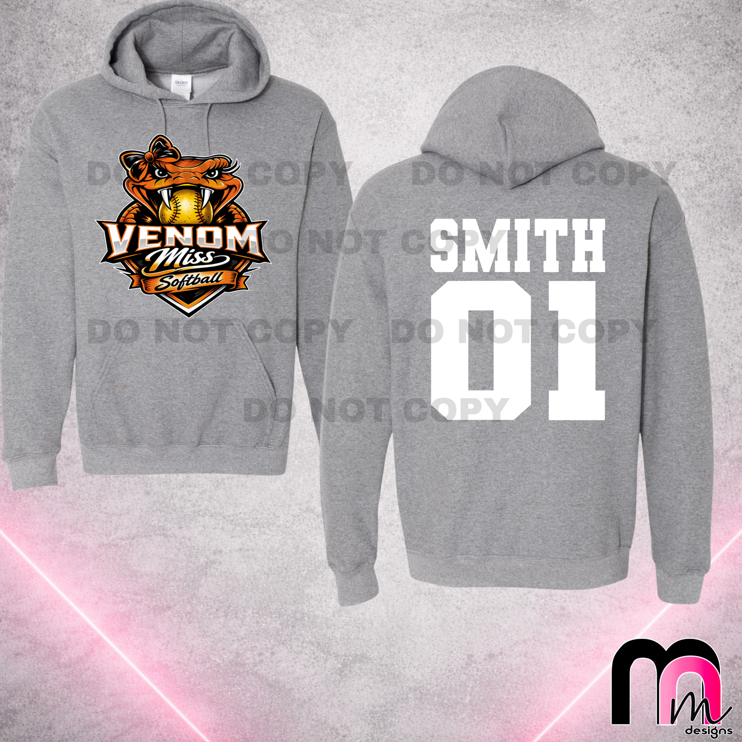 Venom Adult Hoodie *Customized*