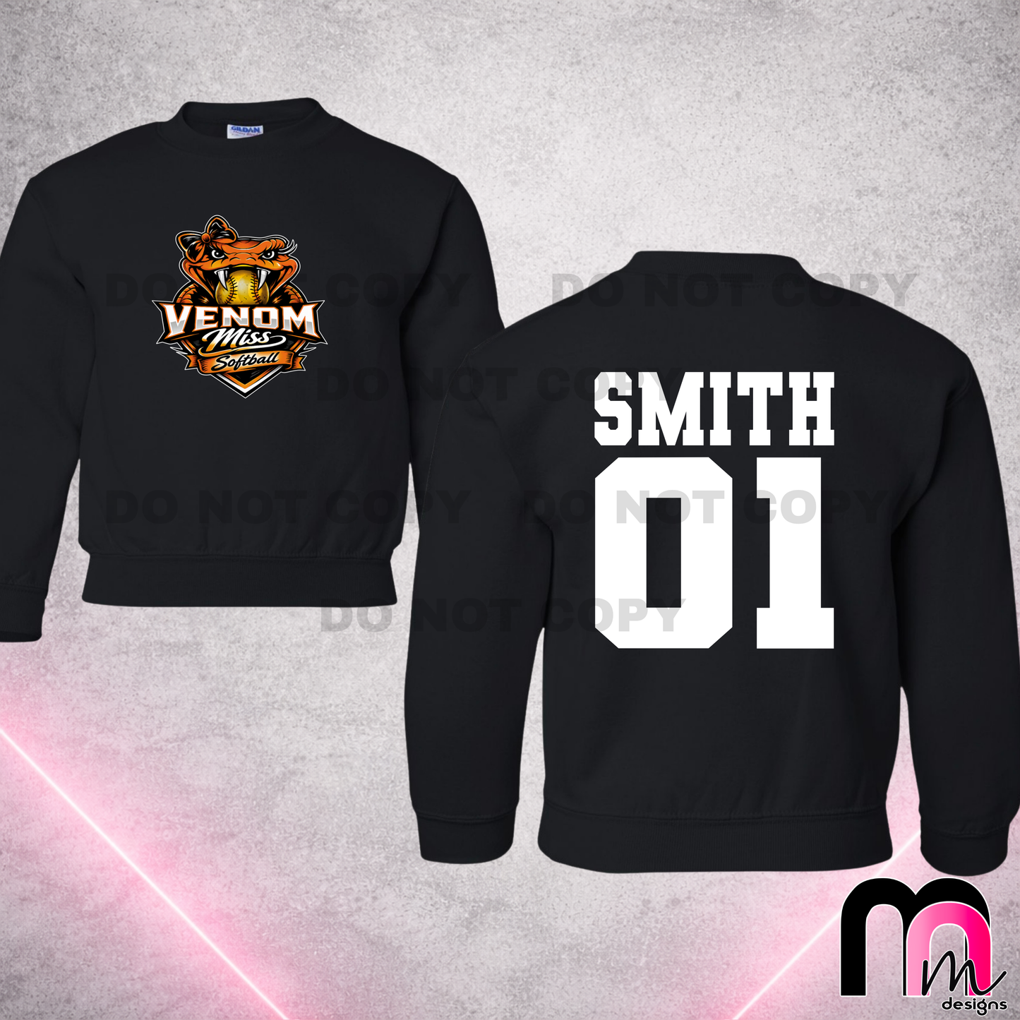 Venom Youth Sweatshirt *Customized*