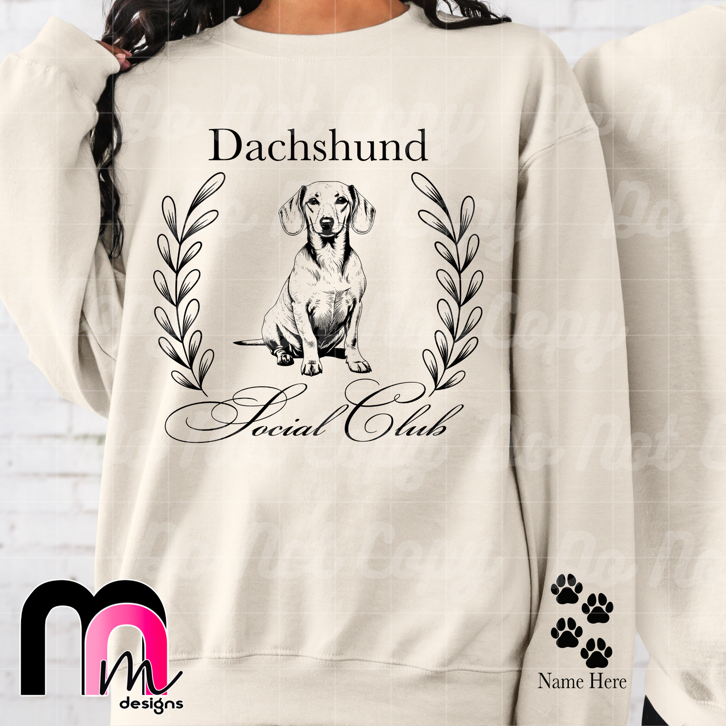 Dachshund Social Club PNG
