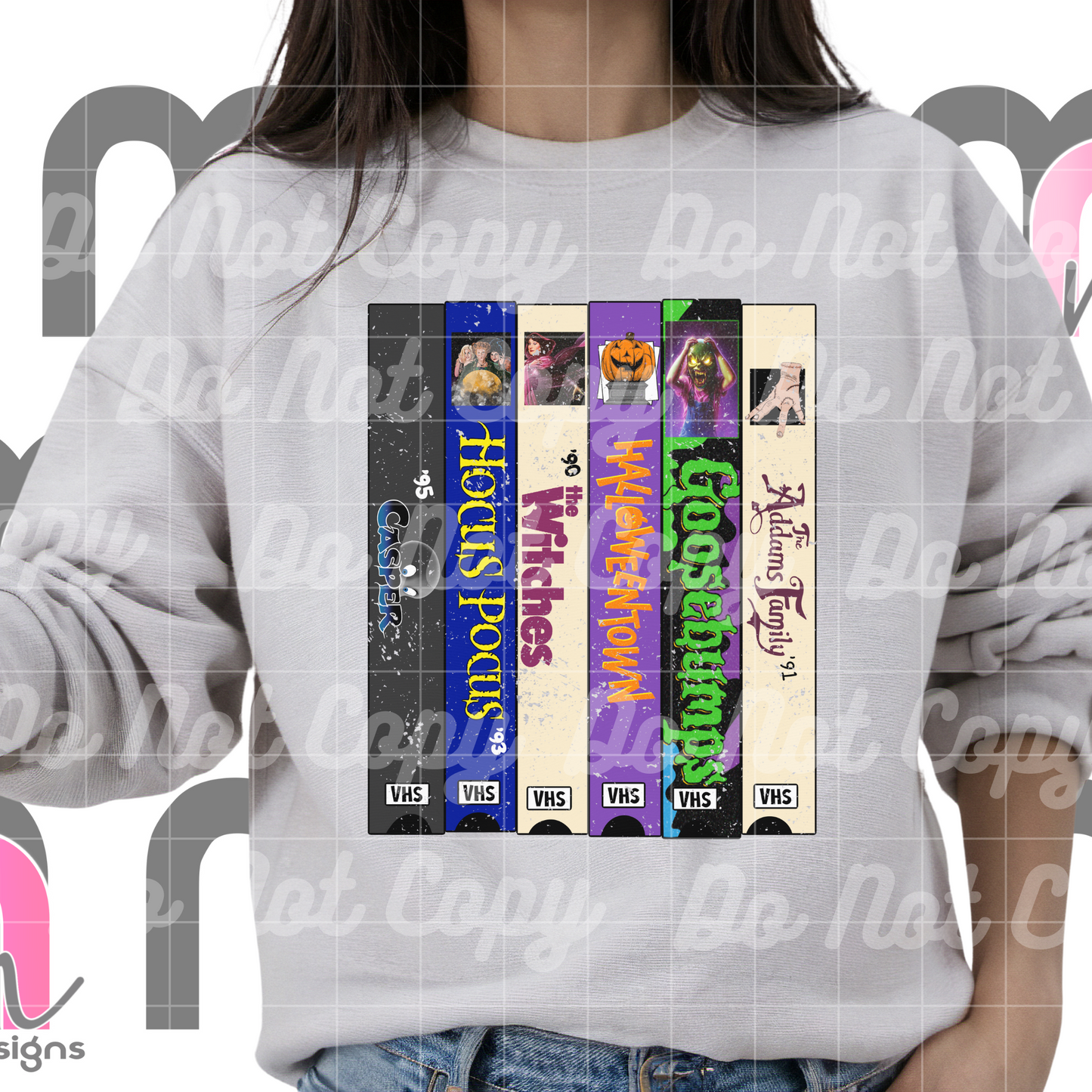 Vintage Halloween VHS PNG