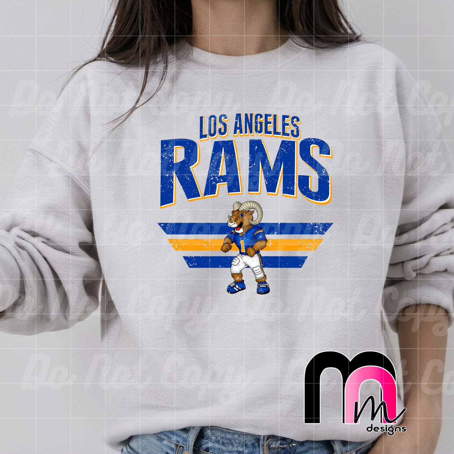 Rams Mascot DTF