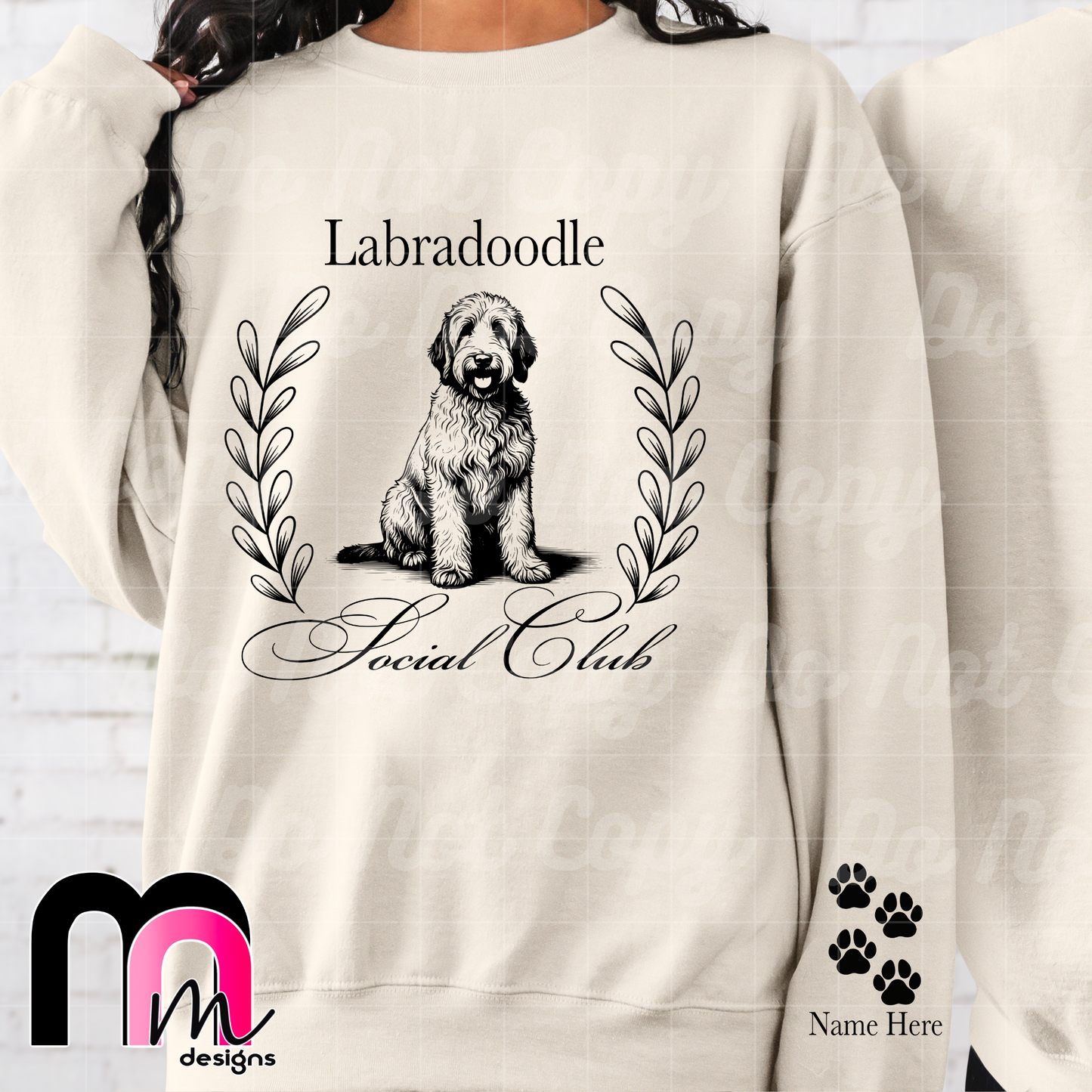 Labradoodle Social Club PNG