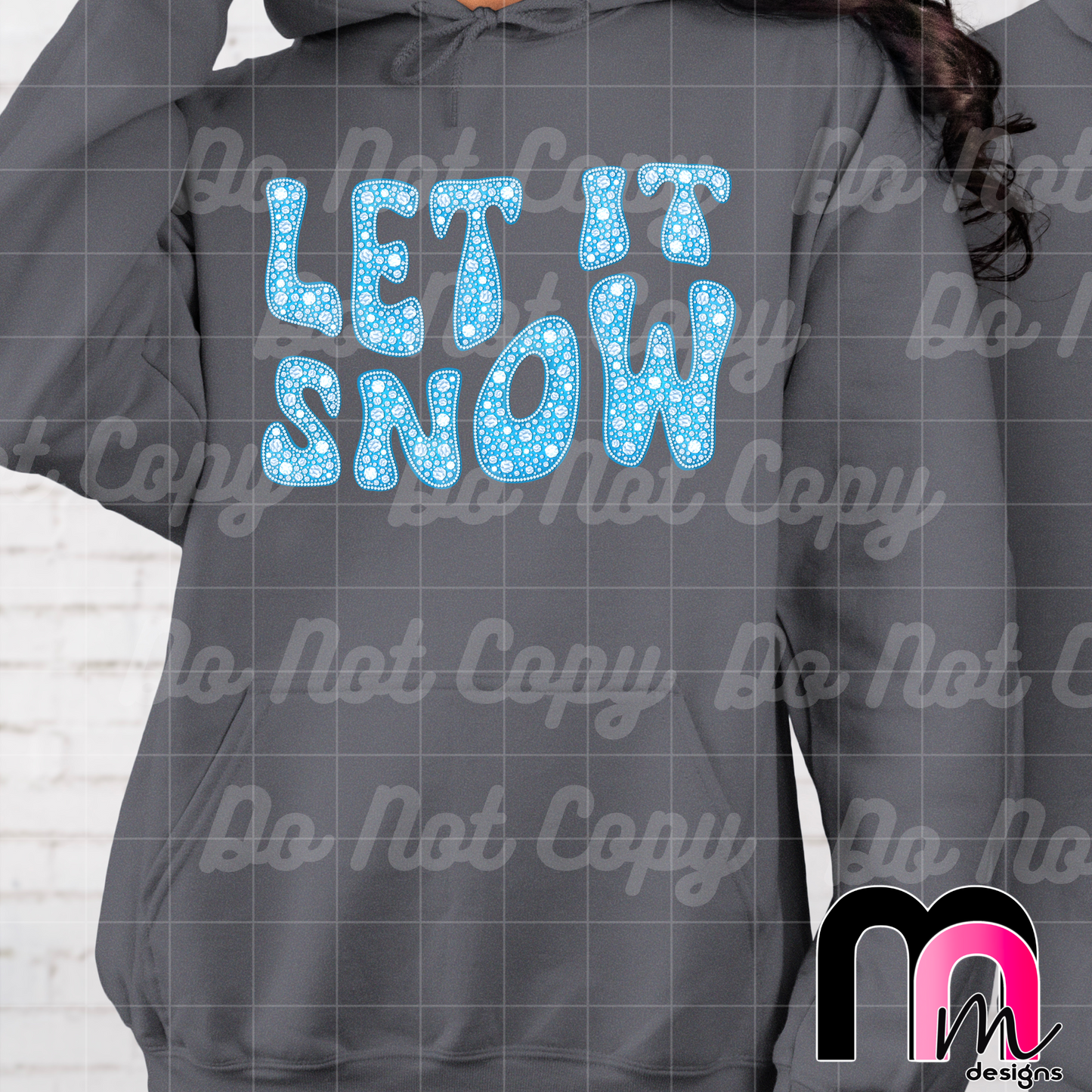 Let It Snow Bling PNG