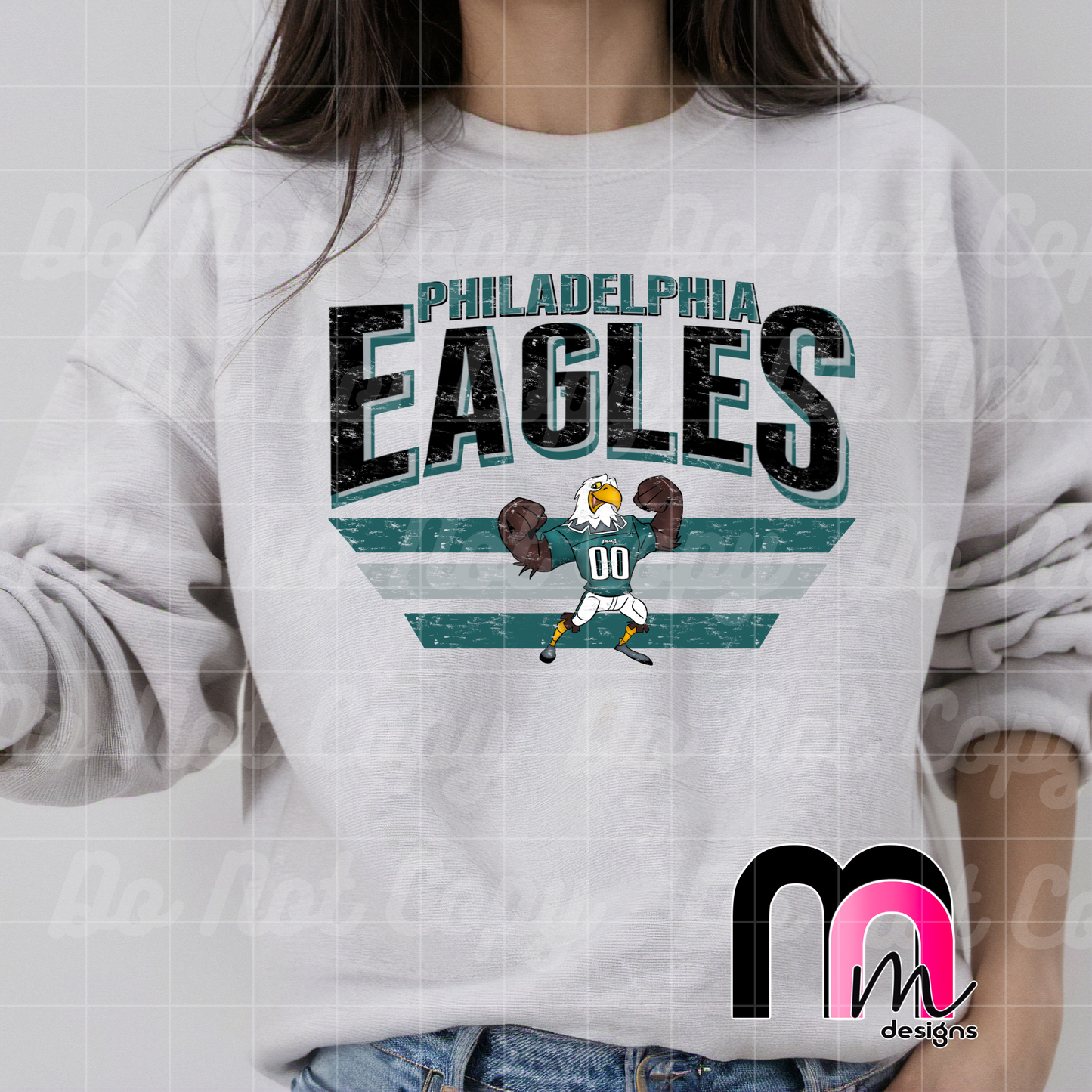Eagles Mascot DTF