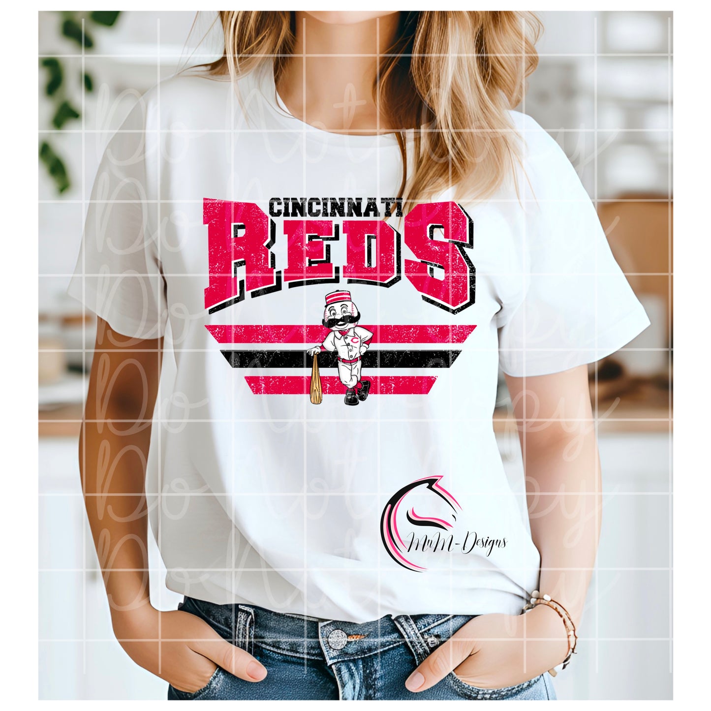 Reds Baseball Mascot Png