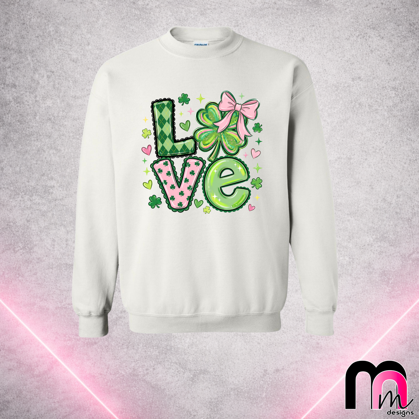 St Patricks Love DTF