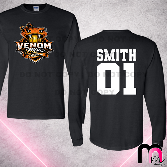 Venom Adult Long Sleeve *Customized*
