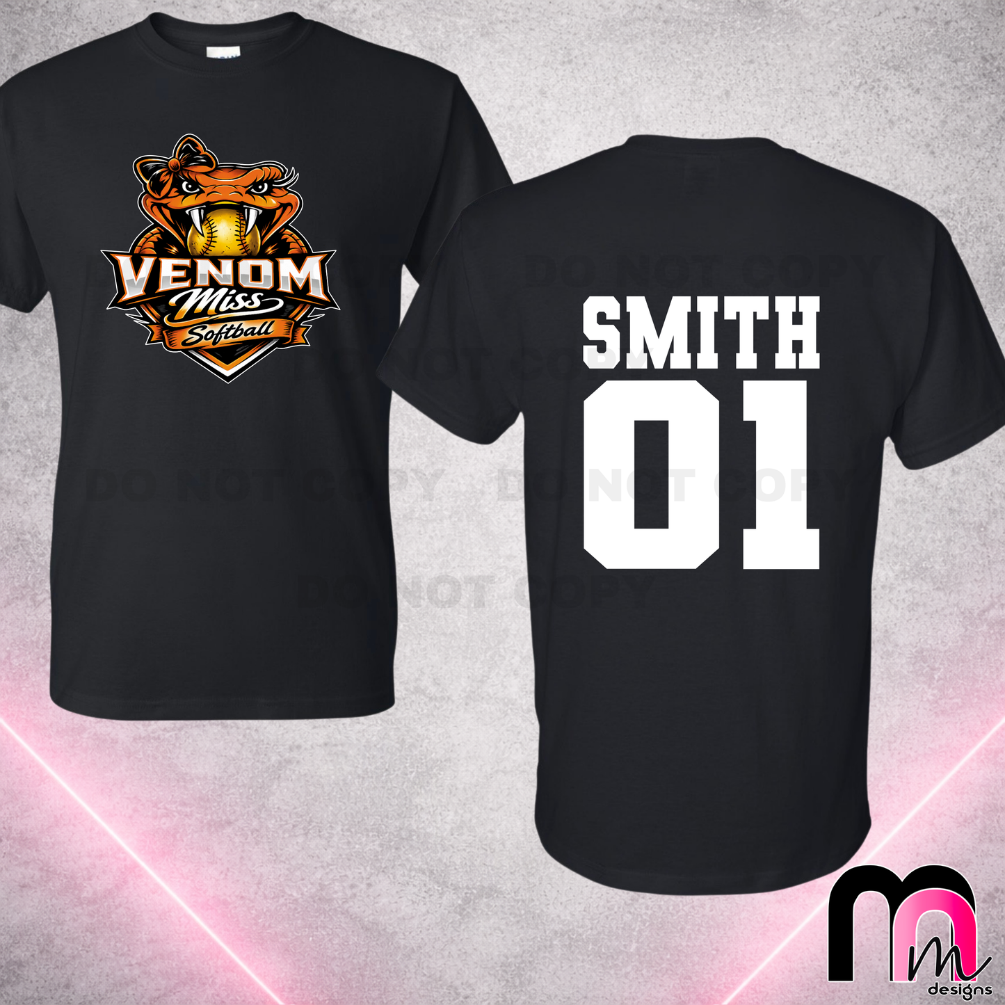 Venom Adult T-Shirt *Customized*