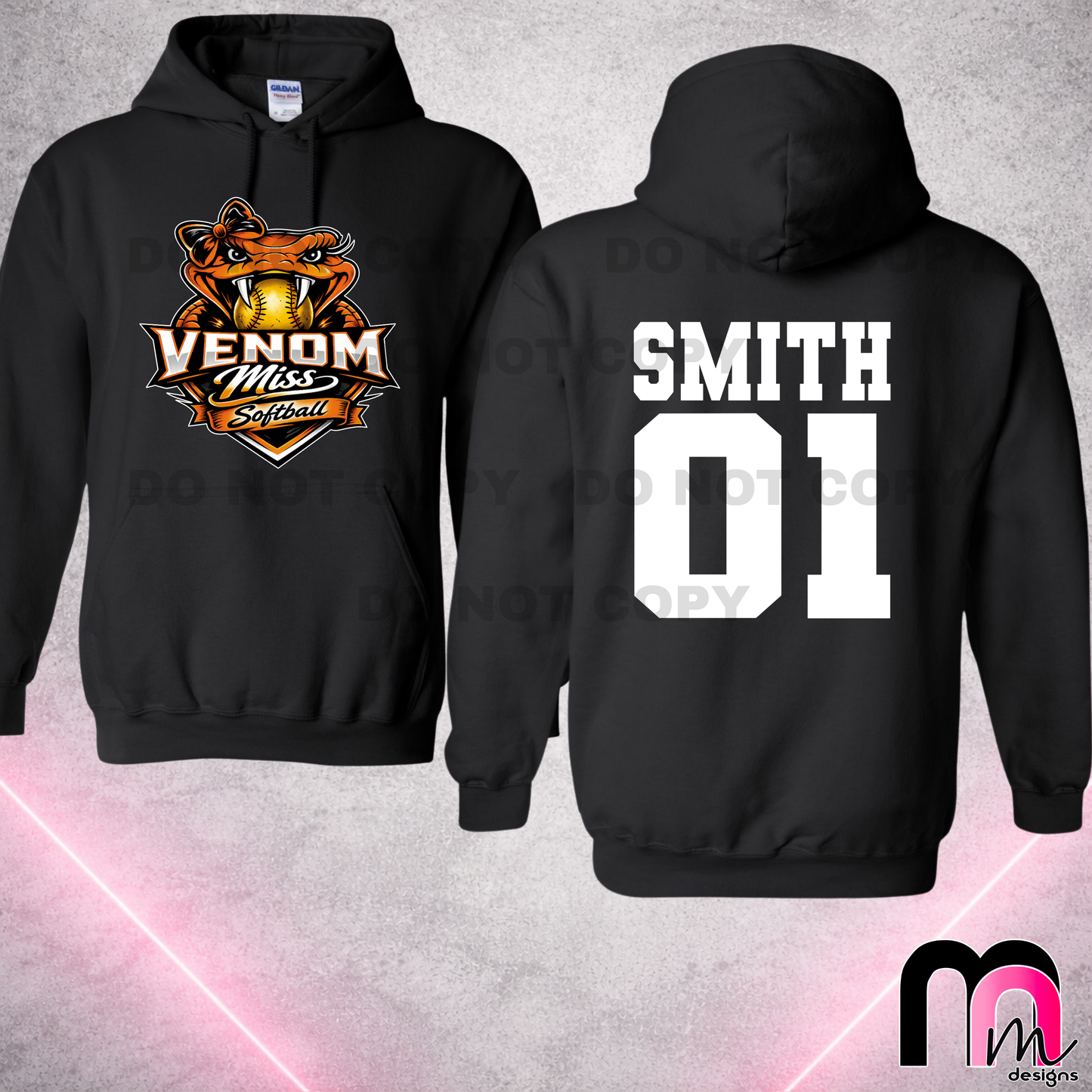 Venom Adult Hoodie *Customized*