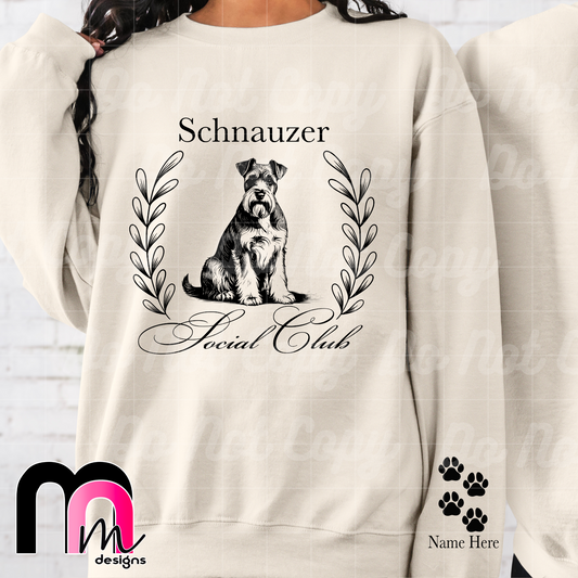 Schnauzer Social Club PNG