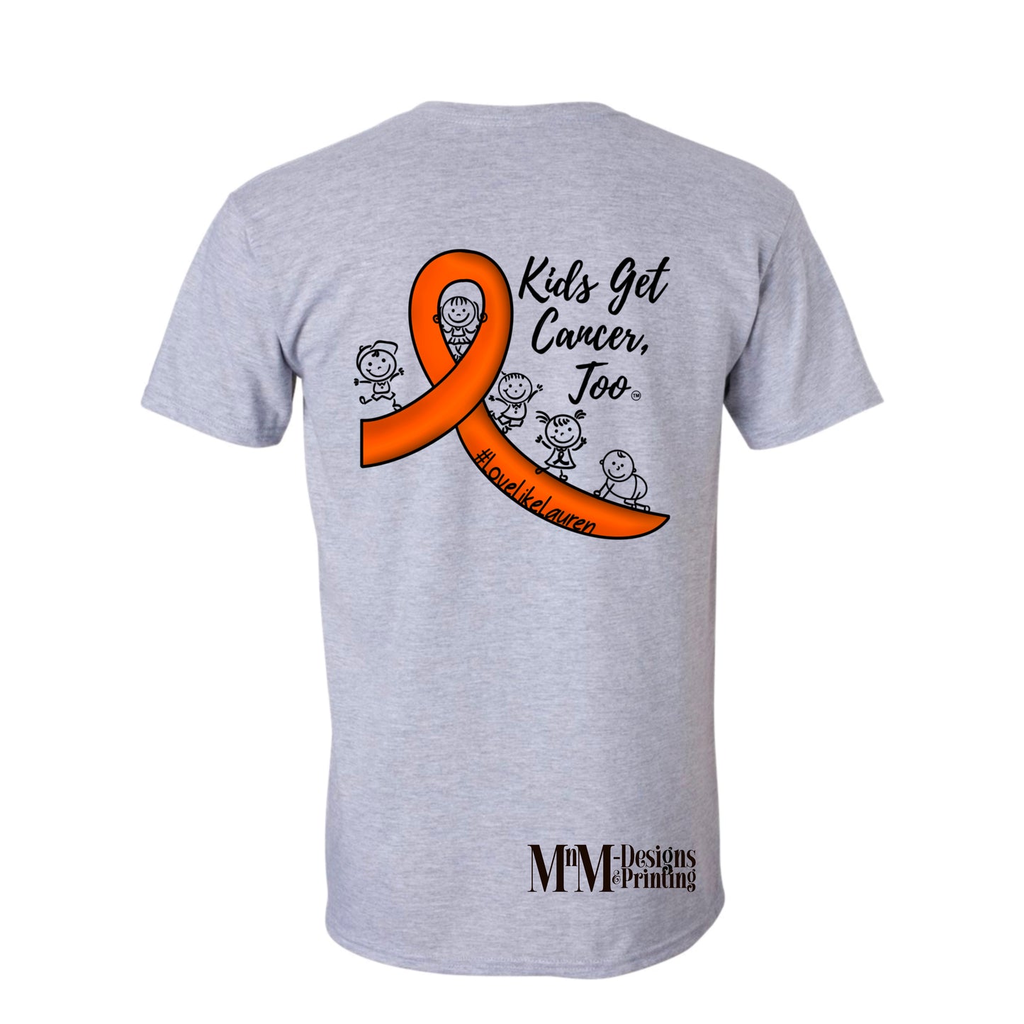 Kids Get Cancer Too Short Sleeve T-Shirt