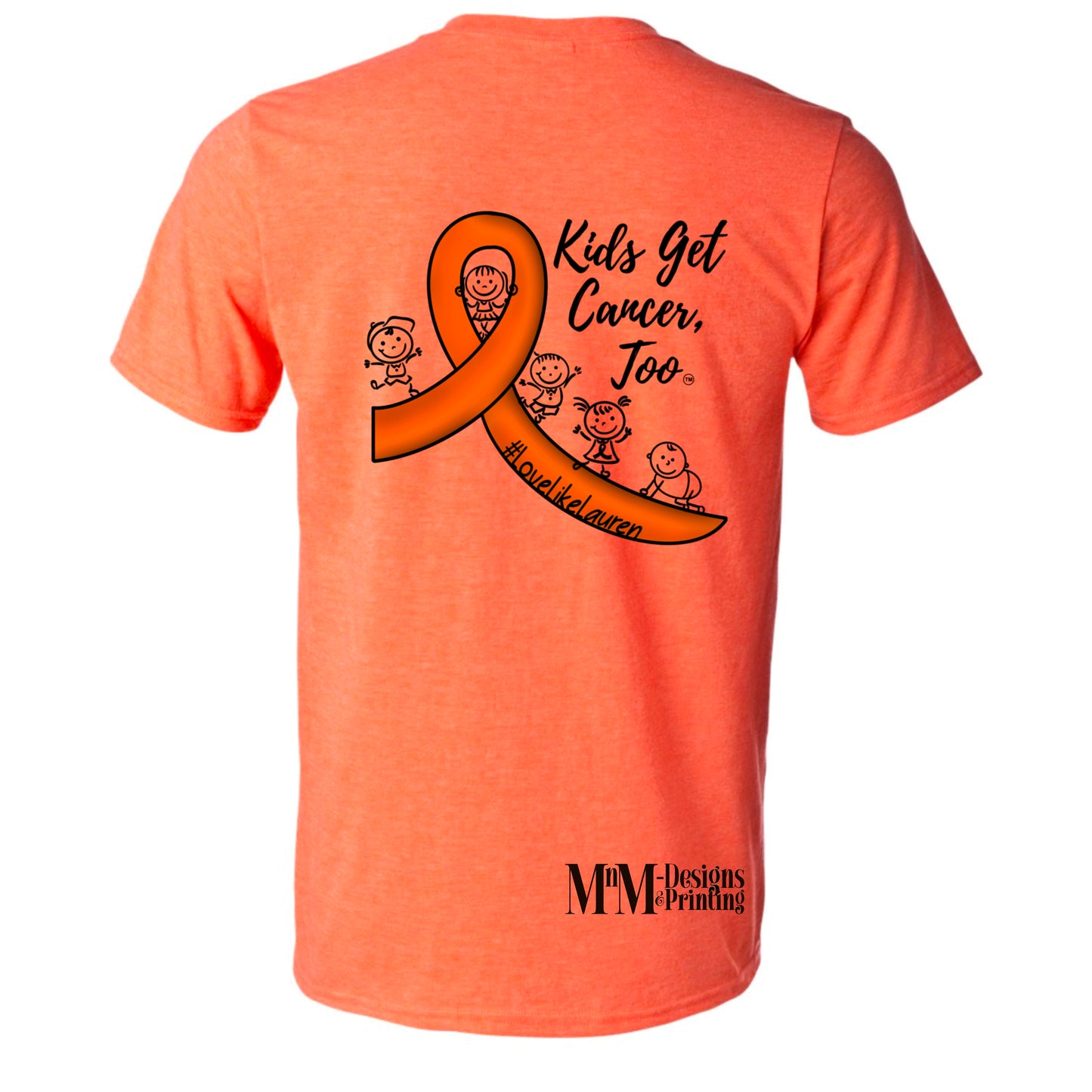 Kids Get Cancer Too Short Sleeve T-Shirt